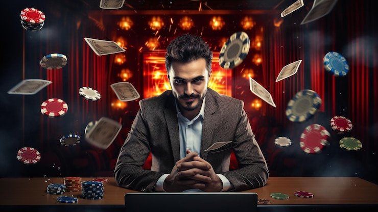 Ilustrasi slogan keamanan dan teknologi tinggi pada layar perangkat mobile
